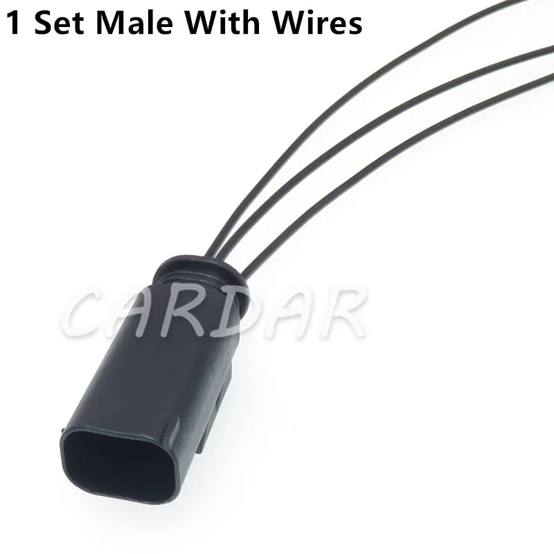 3 Pin 968401-1 Automobile Air Conditioning Pressure Switch Cold Air Sensor Cable Socket 1J0972483 2-967642-1