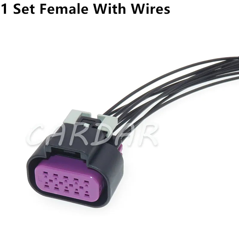 10 Pin Car Accelerator Pedal Position Sensor Common Rail Pressure Plug 15326842 15326847 For Infiniti ISSUZU Wire Harness Socket