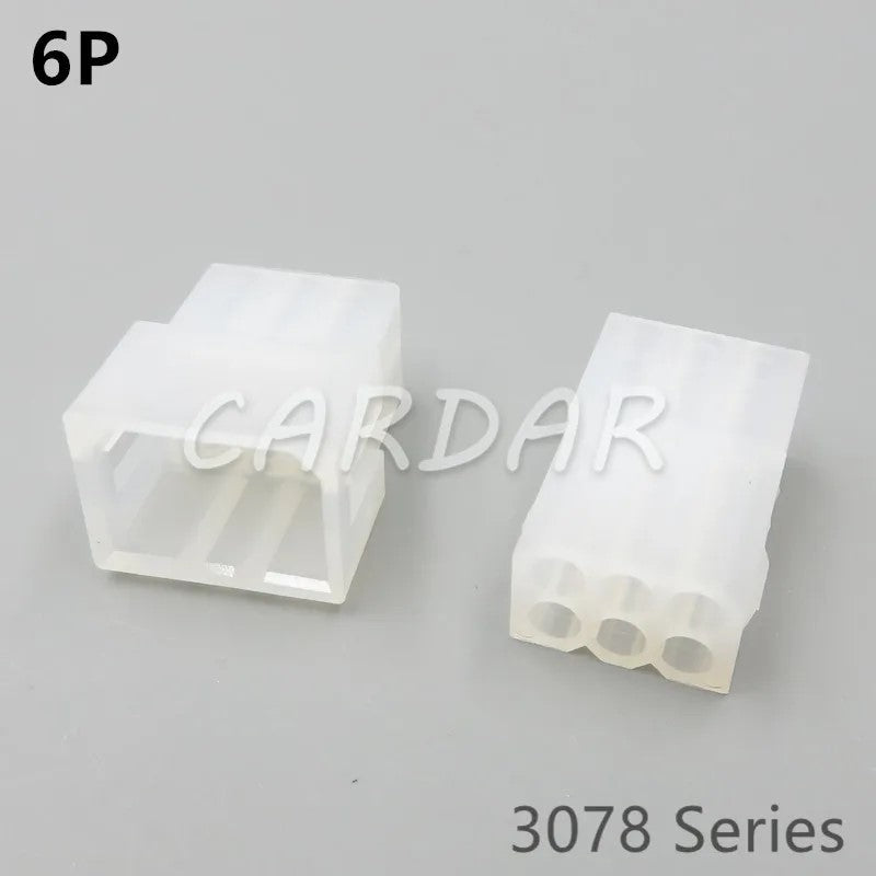 2P 3P 4P 6P 9P 12P Electrical Connector 3078 Series Plug Kits Female Male Socket With Pins For Auto Motorcycle Motorbike
