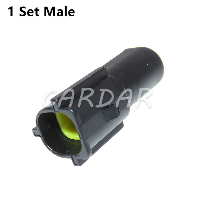 1 Pin 174877-2 174879-2 Denso Automotive Connector Horn Socket Knock Sensor Plug With Terminal For Honda