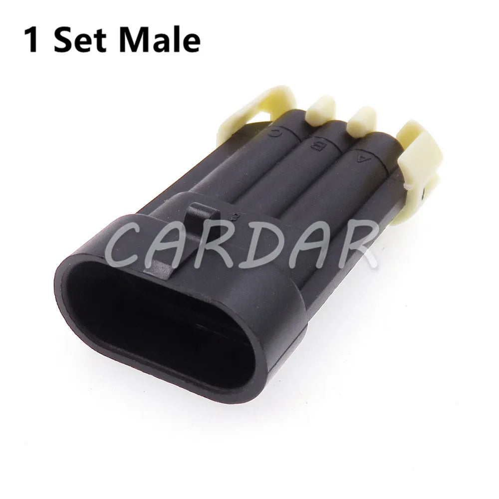 3 Pin 12129946 LS MAP And 58x Crank Engine Speed Sensor Connector Wiring Connector Socket