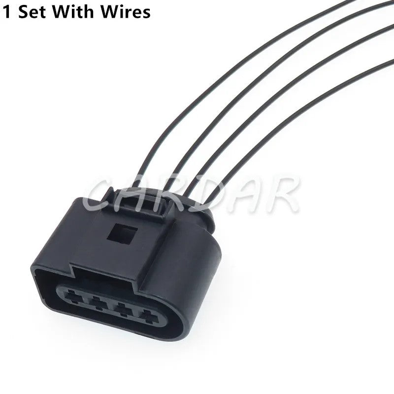 4 Pin 3.5 Series 8K0 973 724 8K0973724 Automobile Ignition Coil Wire Cable Harness Waterproof Socket For VW Audi