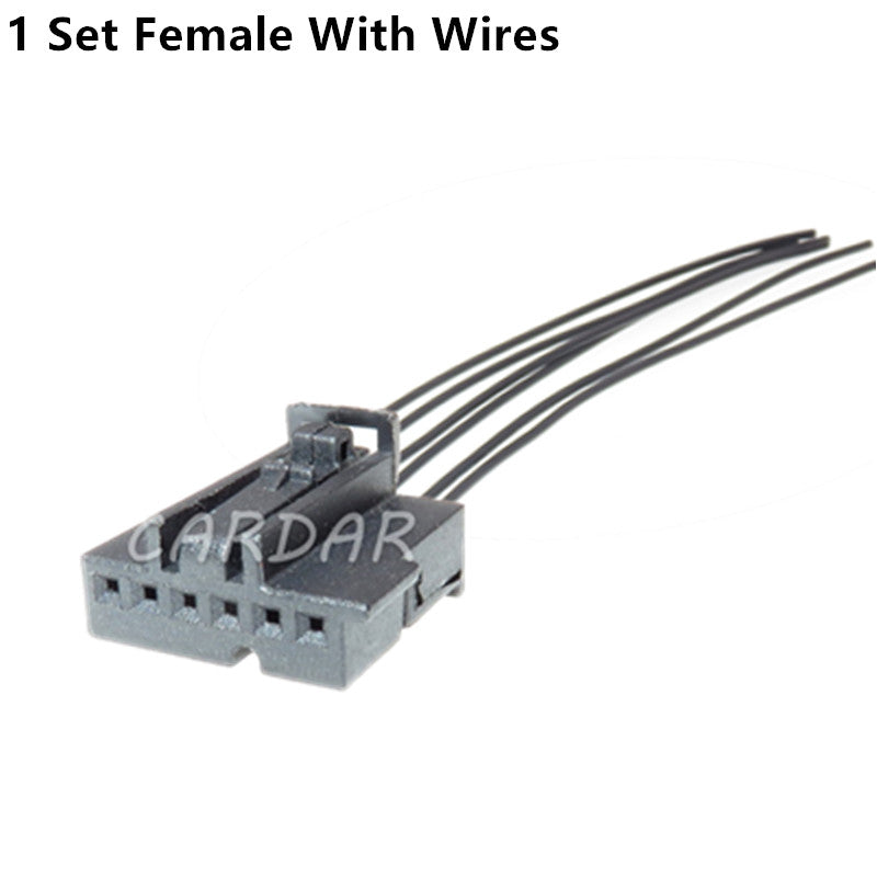 6 Pin 1-969508-2 1-1564011-2 Car Connector Electrical Wire Cable Socket Auto Air Flow Meter Plug