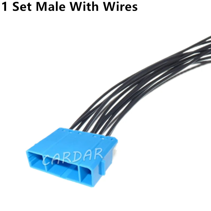 12 Pin 2.8 Series Blue Car Electric Wiring Connector Auto Unsealed Socket 7122-1729-90 7123-1729-90 7157-6123-90