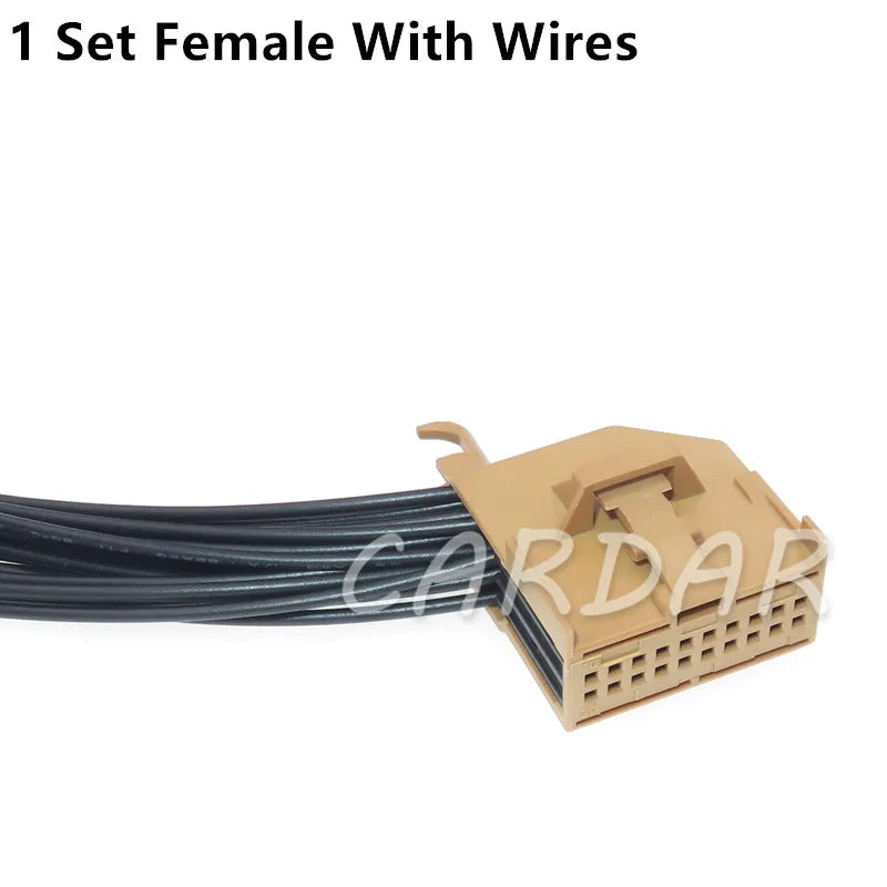 20 Pin Automobile Gateway Computer Controller Wire Harness Socket For VW 8E0972420 1534110-2 443971883B 969422-1
