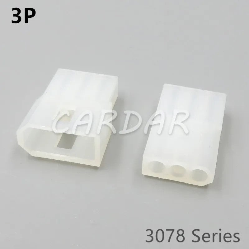 2P 3P 4P 6P 9P 12P Electrical Connector 3078 Series Plug Kits Female Male Socket With Pins For Auto Motorcycle Motorbike