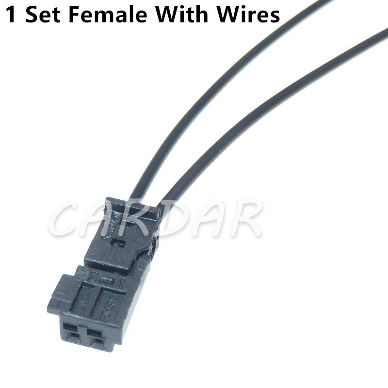 2 Pin 1-968699-1 1-1718333-1 9-968554-1 3-1452577-1 Car Door Light Socket Auto Audio Tweeter Plug For BMW