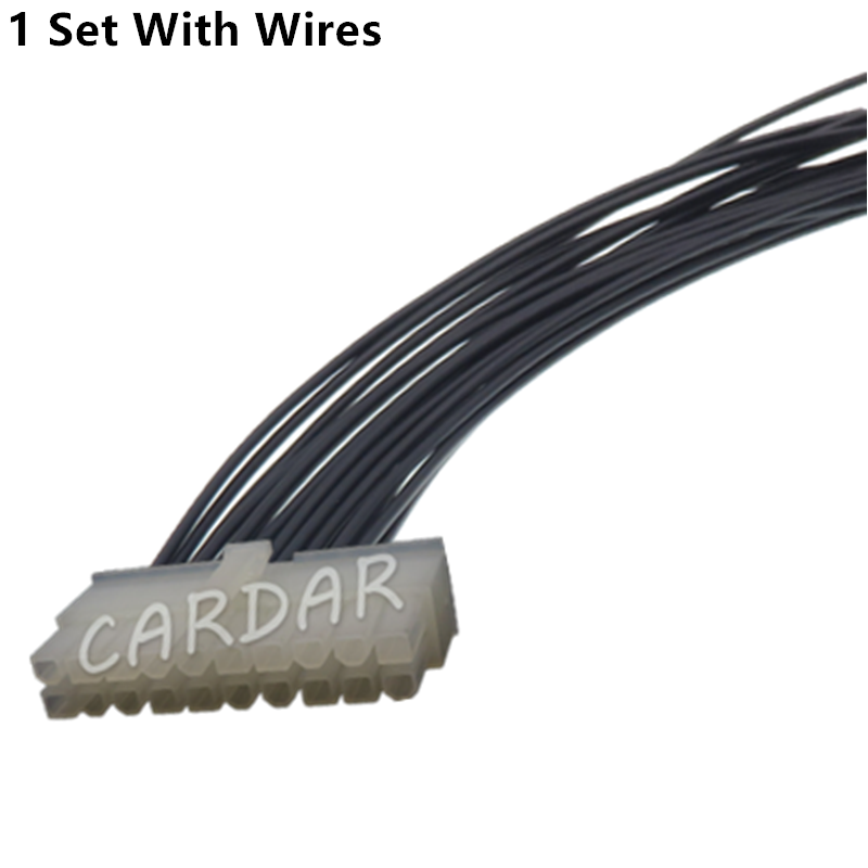 20 Pin Electrical Modified Extension Wire Connector Cord Power Cable Socket