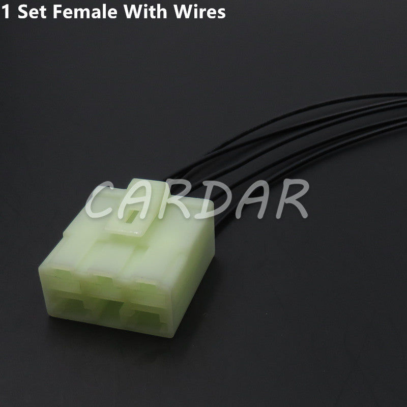5 Pin PCB Mounting Harness Connector Waterproof Auto Wire Socket For Motorcycle Cars