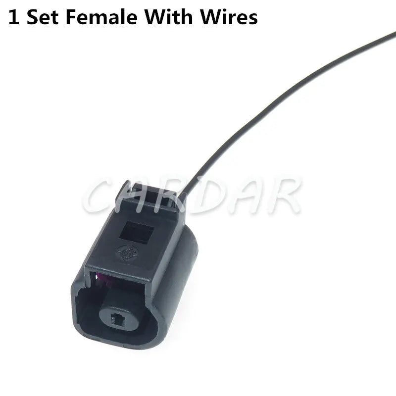 1 Pin 1J0 973 701 Automotive Engine Oil Sensor Socket Waterproof Connector 1J0973701 For VW