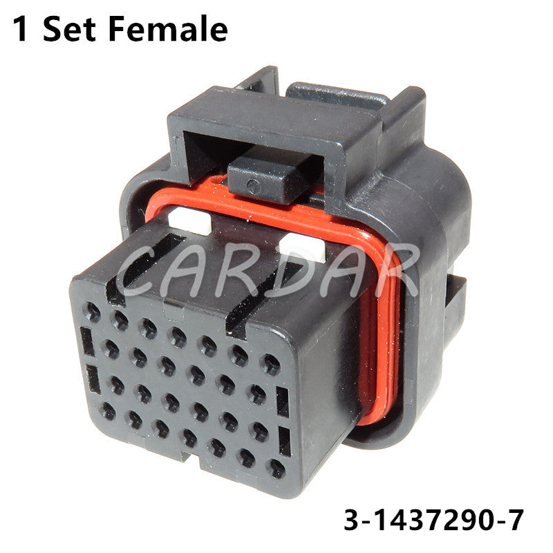 26 Pin 1473416-1 1473416-2 3-1437290-7 3-1437290-8 Auto ECU Connector 6437288-6 Car Computer Socket Waterproof Sealed Plug