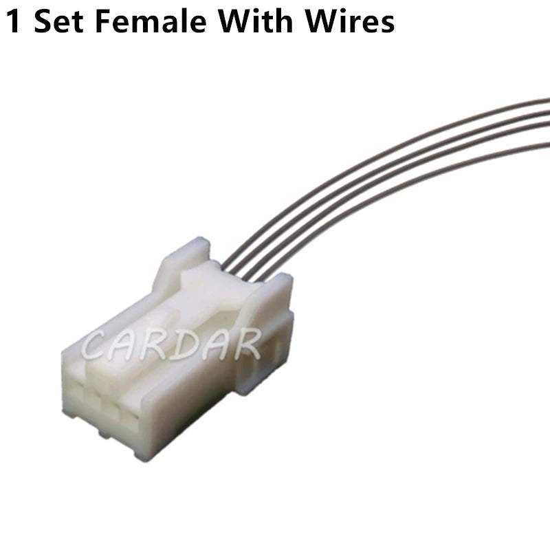 4 Pin 0.7 Series Miniature Car Rearview Mirror Male Female Wire Harness Socket 6098-1116 6098-1120