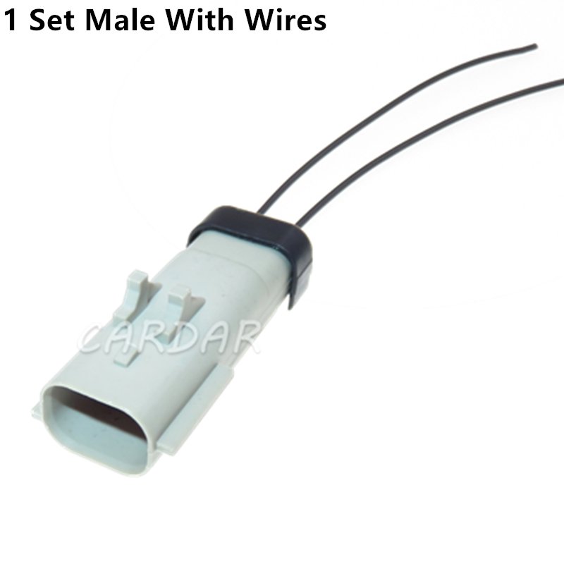 2 Pin 2.8 Seires Automotive Air Voltage Regulator Solenoid Valve Socket With Terminal 54200211 54200207