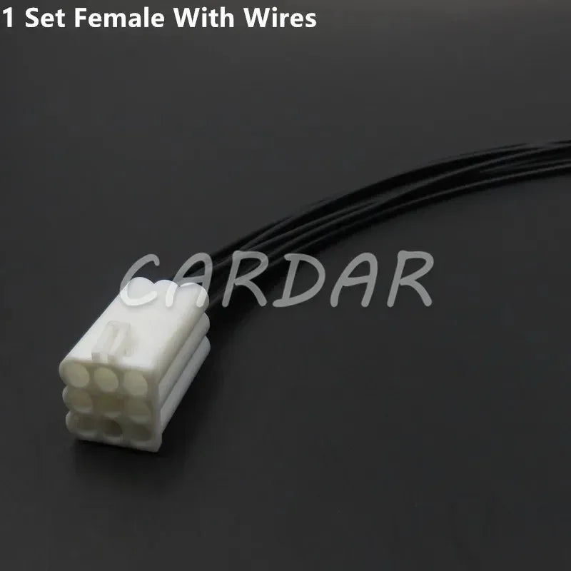 9 Pin 928523-1 928522-1 Motorcycle Cable Harness Unsealed Socket Male Female Docking Adapter