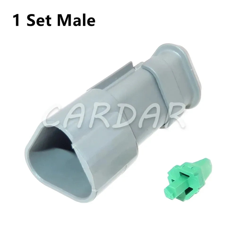 3 Pin DT04-3P-E008 DT04-3S-E008 Auto Pump Truck Nozzle Wiring Harness Socket Female Male Connector