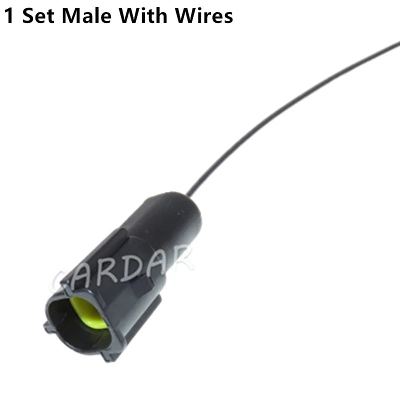 1 Pin 174877-2 174879-2 Denso Automotive Connector Horn Socket Knock Sensor Plug With Terminal For Honda