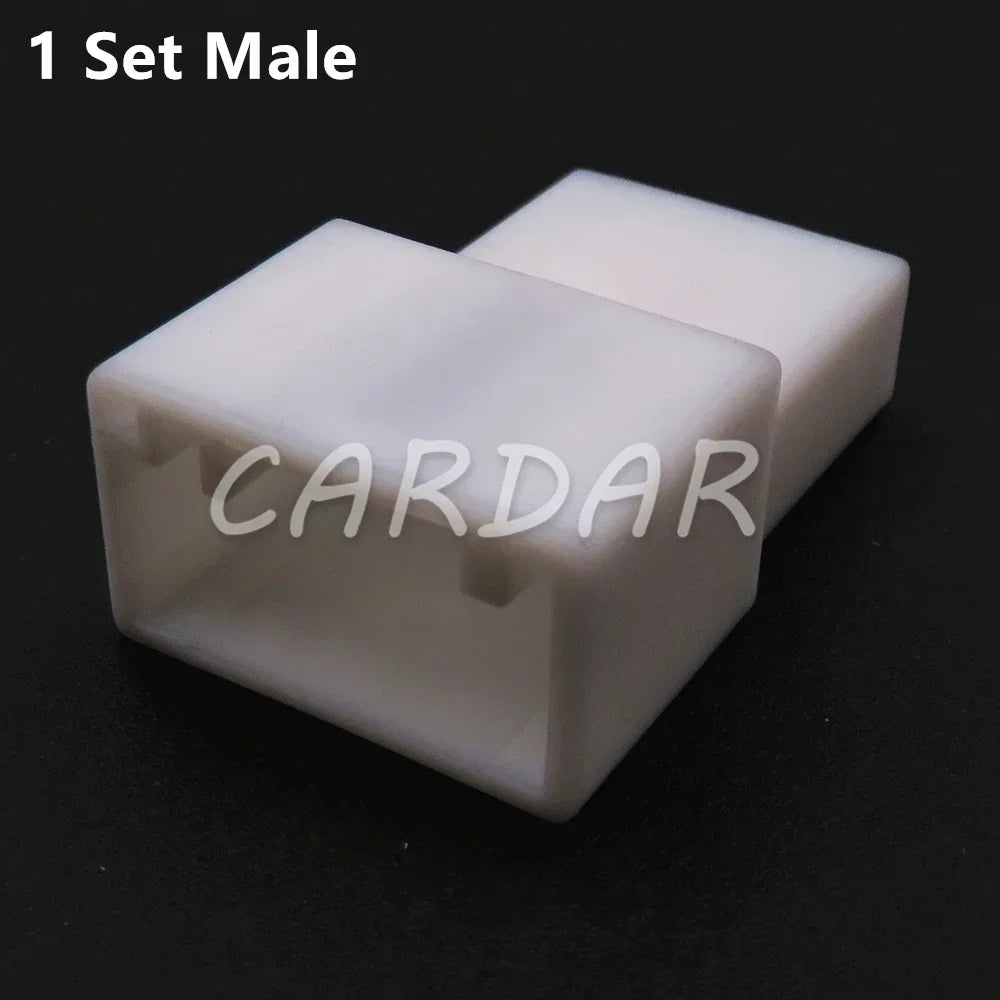 14 Pin White Connector Miniature Auto Male Female Docking Wiring Socket Car Electric Cable Harness Composite Plug