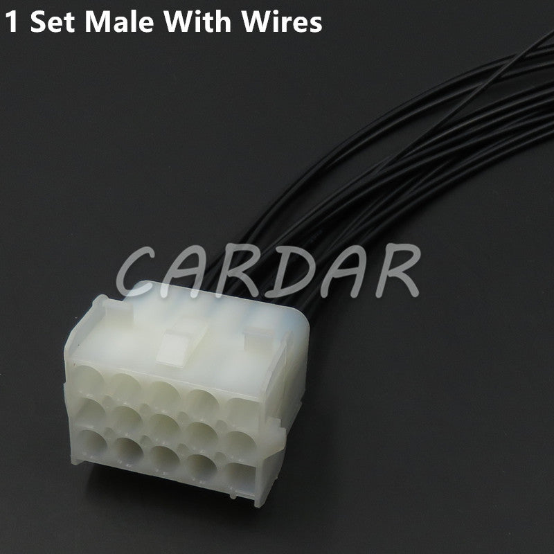15 Pin 1-480710-0 1-480711-0 Automotive Plug Giexceed Car Wire Connector Electrical Socket 63080