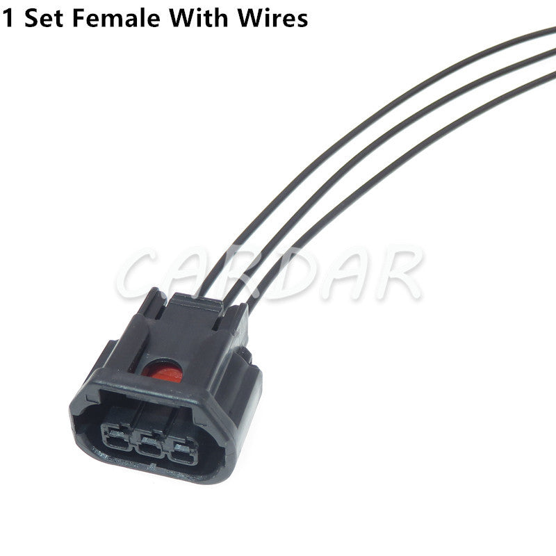 3 Pin 6189-7494 Car LED Fog Light Wire Socket Headlight Daytime Running Light Lamp Speaker Connector For Honda