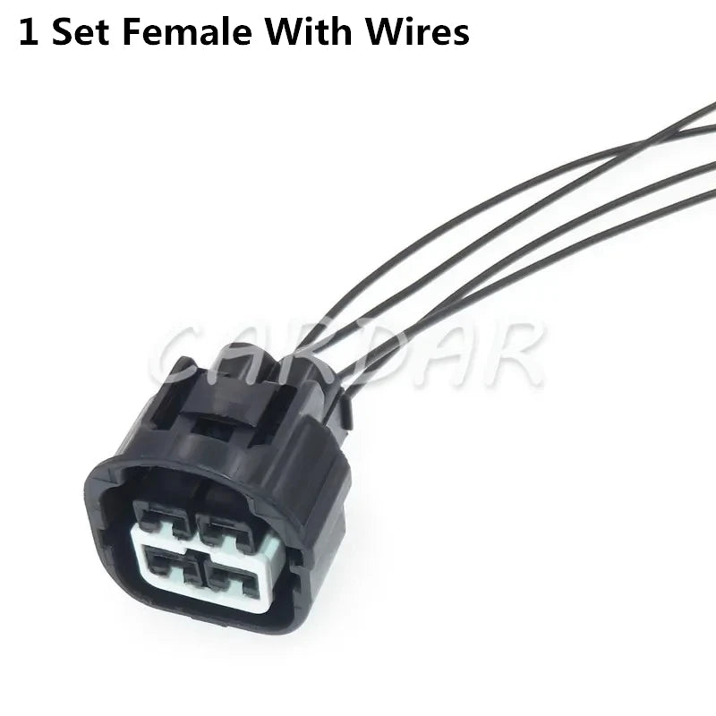4 Pin 4.8 Series Auto Replacement Parts Male Female Fan Wiring Socket 7282-7043-30 7283-7043-30 MG641744-5