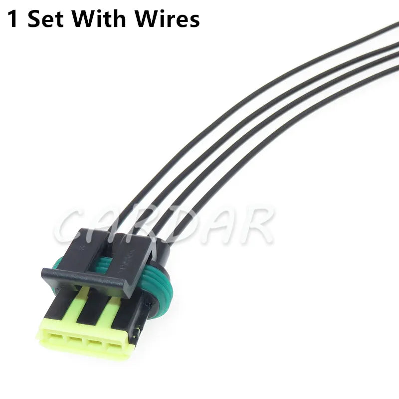 4 Pin Waterproof Auto Electric Wire Socket Connector Idle Motor Plug Stepper Motor Plug For Car