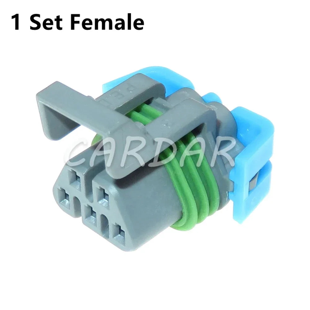 5 Pin 1.65 Series Automotive Waterproof Wire Connector Male Female Docking Socket 12092840 12146046