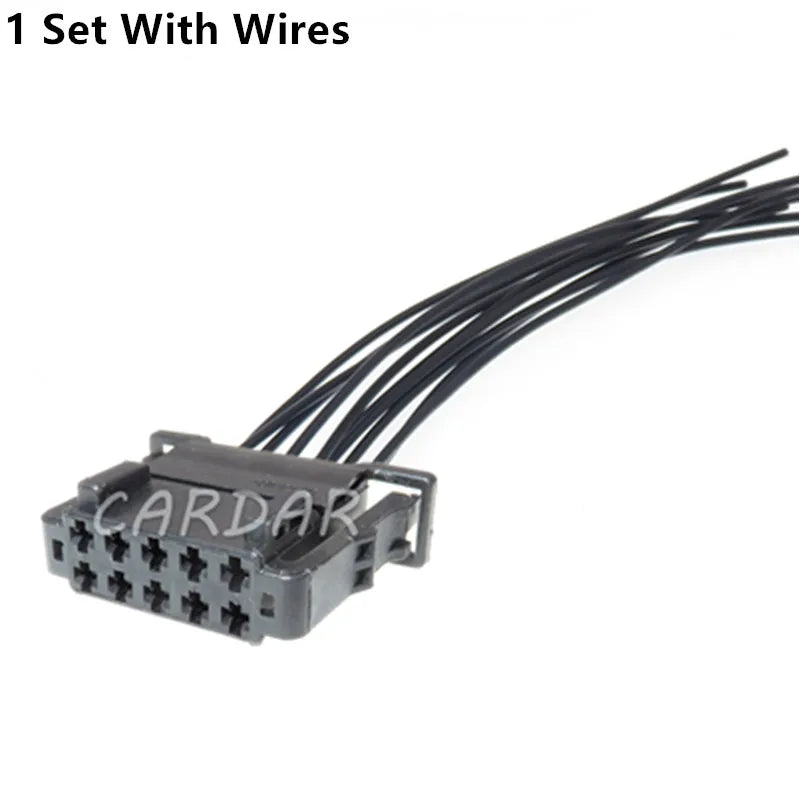10 Pin 1.5mm 6Q0972725 Automotive Connector Wiring Harness Socket 6Q0 972 725 For VW Audi