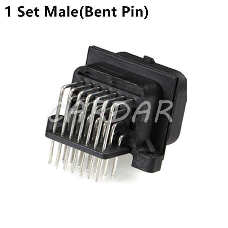 26 Pin 6437288-6 1437288-6 3-1437290-7 Car ECU Connector Wire To Board Plug Straight PCB Socket