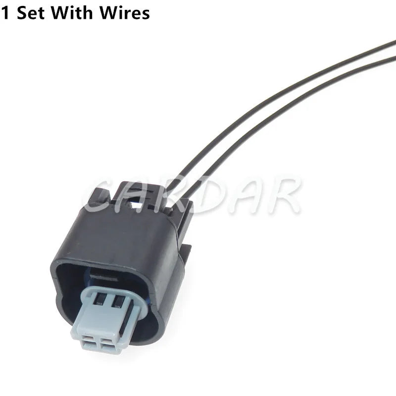 Conector de cableado de válvula solenoide de batería VVT de zócalo de entrada y salida de árbol de levas automático de 2 pines 15335987
