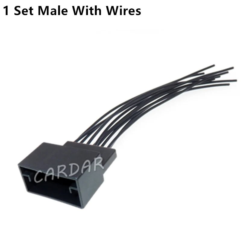 10 Pin 0.6 Series Automobile Main Driver Door Window Lifter Central Switch Cable Socket For VW Audi 5C0971974 42113600