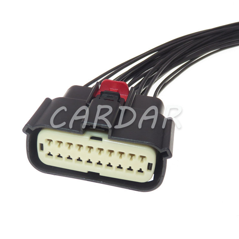 20 Pin 33482-2132 33472-2001 Automotive Light Lamp Socket Connector For Ford Mondeo EDGE