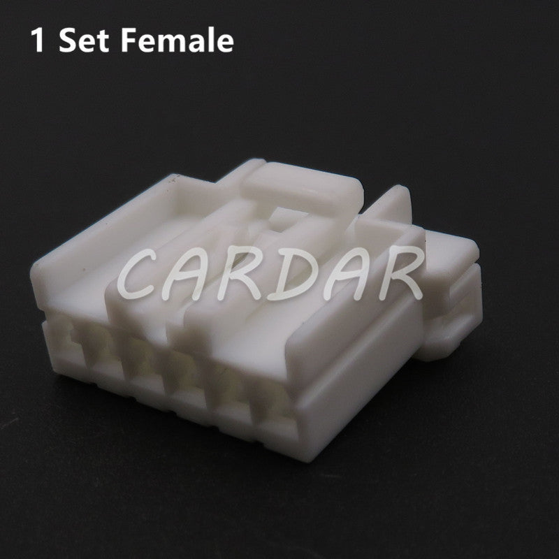 6 Pin 174930-1 174923-1 Electrical Motorcycle Wiring Socket Automotive Connector