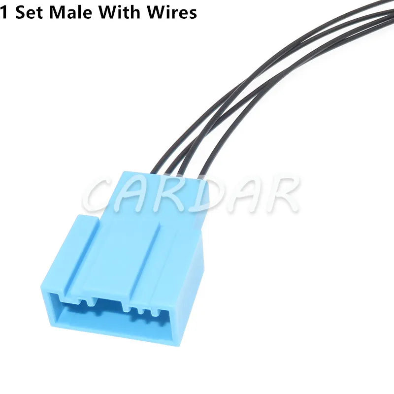 4 Pin Auto Speaker Plug Automotive Car Audio Wire Cable Socket Blue Colour Plugs For BMW