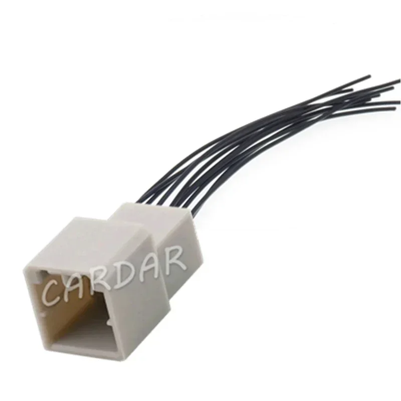 10 Pin 638207-6 High Quality Grey Automobile Plastic Housing Wiring Harness Unsealed Socket For Honda