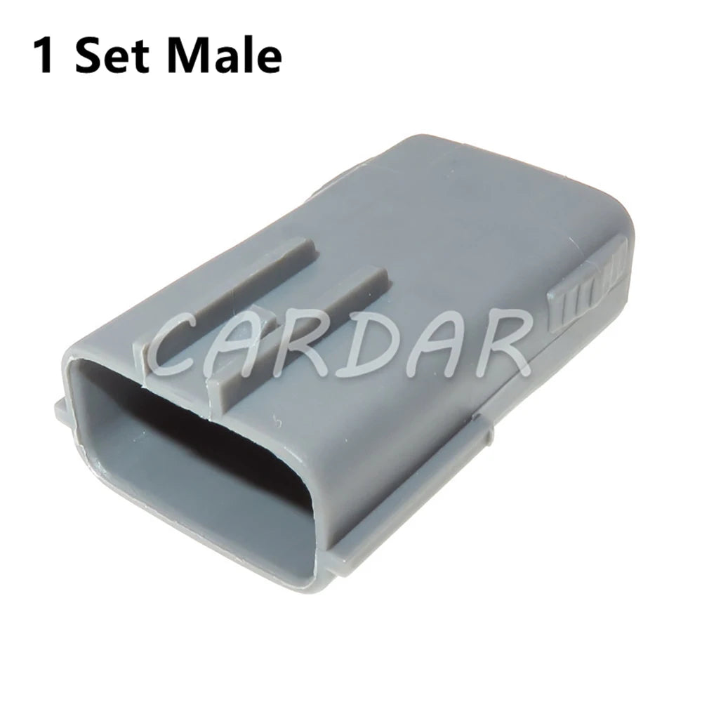 3 Pin 6195-0012 High-Voltage Pack Ignition Coil Waterproof Connector Car Female Socket PU465-03127 PU475-03900 with Terminal and Rubber Seal For Mitsubishi