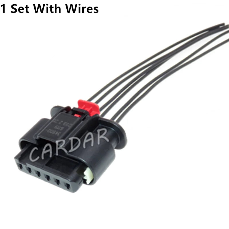 6 Pin 1.2 Series 34900-6119 Automotive Wire Connector Car Wiring Harness Waterproof Socket