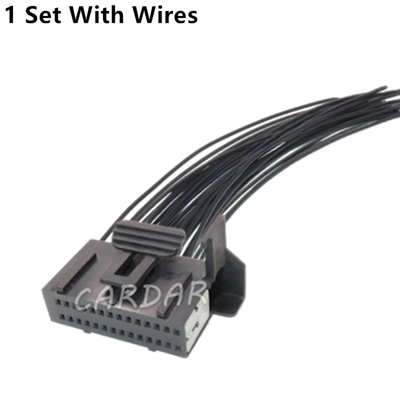 28 Pin Auto Parts Car Small Power Low Current Electrical Connector Automotive Wire Cable Unsealed Socket