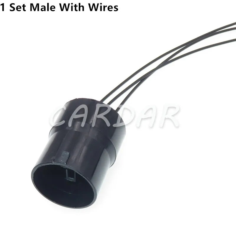 3 Pin 90980-10341 90980-11491 Round Alternator Plug Waterproof Wiring Harness Socket For Mitsubishi