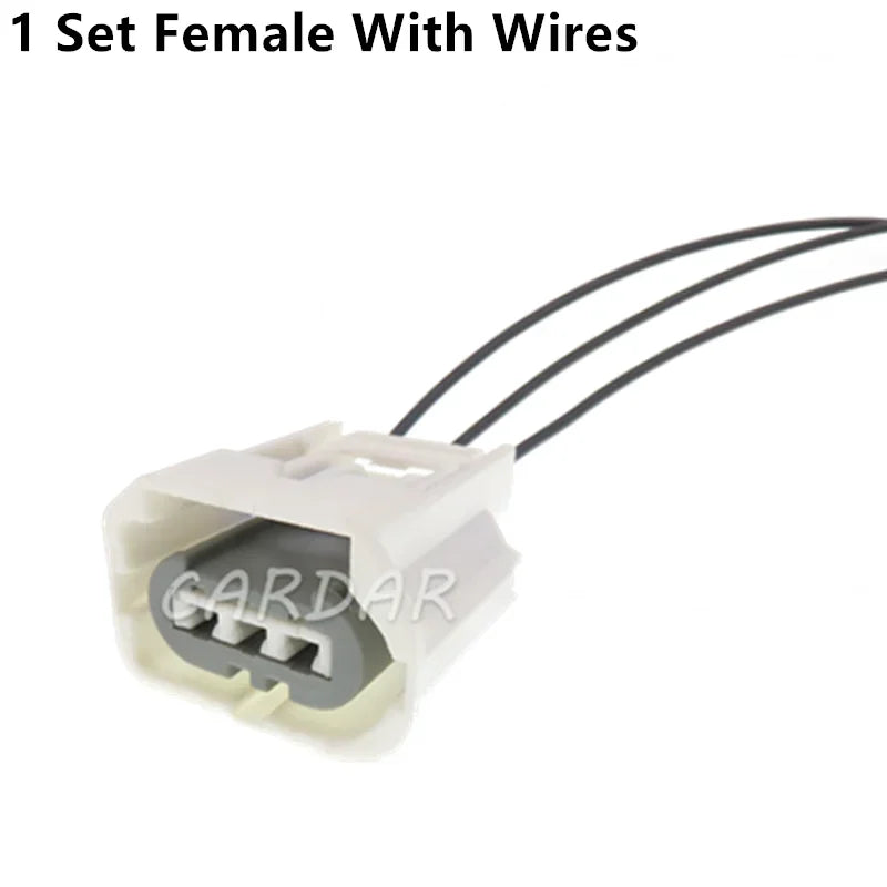 3 Pin Automotive Power Steering Pump Plug Electrical Waterproof Wire Socket For Mazda Ford Focus