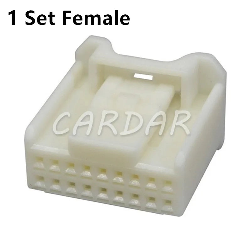 18 Pin 90980-12412 90980-12411 Car Electrical Connector Automotive Socket With Terminal