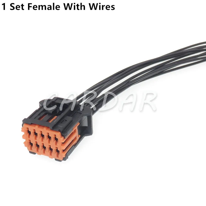 10 Pin 98823-1011 98816-1011 Electrical Automotive Wire Harness Connector For Chevrolet Peugeot