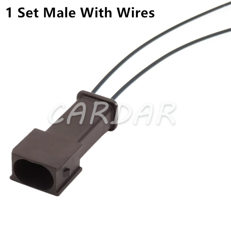 2 Pin 12162215 Waterproof Automotive Injector Plug Air Temperature Sensor Connector Socket For Car