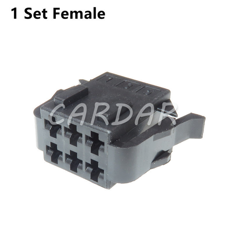 Conector automático de arnés de cable de enchufe de carcasa sellada de 6 pines 1-929621-1 para Audi, interruptor de asiento de ventilación eléctrica