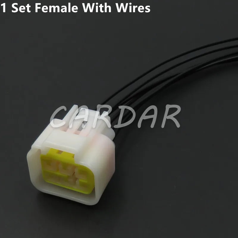 FW-C-6M-B FW-C-6F-B 6 Pin Waterproof Electrical Wire Connector Door Glass Lifter Wiring Socket For Cars