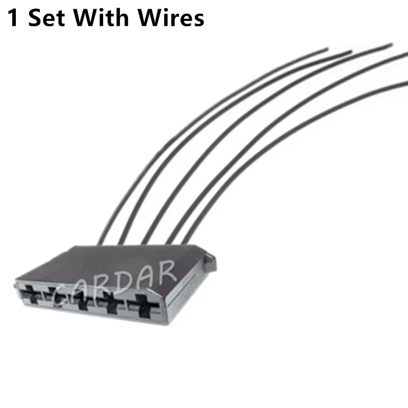 5 Pin 1H0 953 637 Auto Cable Connectors Car Socket 1H0953637 With Terminals