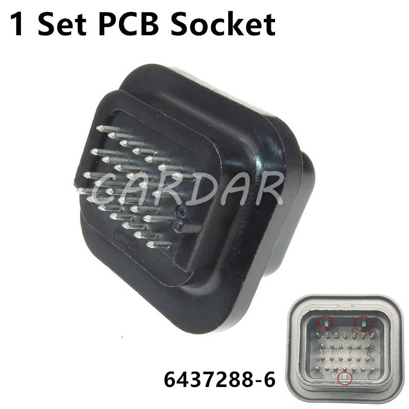 26 Pin 1473416-1 1473416-2 3-1437290-7 3-1437290-8 Auto ECU Connector 6437288-6 Car Computer Socket Waterproof Sealed Plug