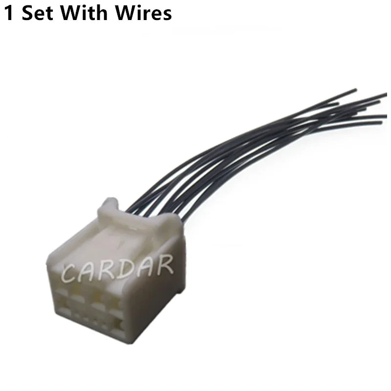 10 Pin 0.7 2.2 Series Automobile Windscreen Wiper Switch Wire Harness Unsealed Socket For Toyota Lexus