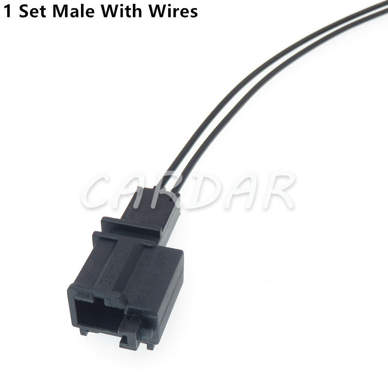 2 Pin 1G0973119 Automotive Connector Electrical Trunk Light Connector Microphone Socket For VW Audi