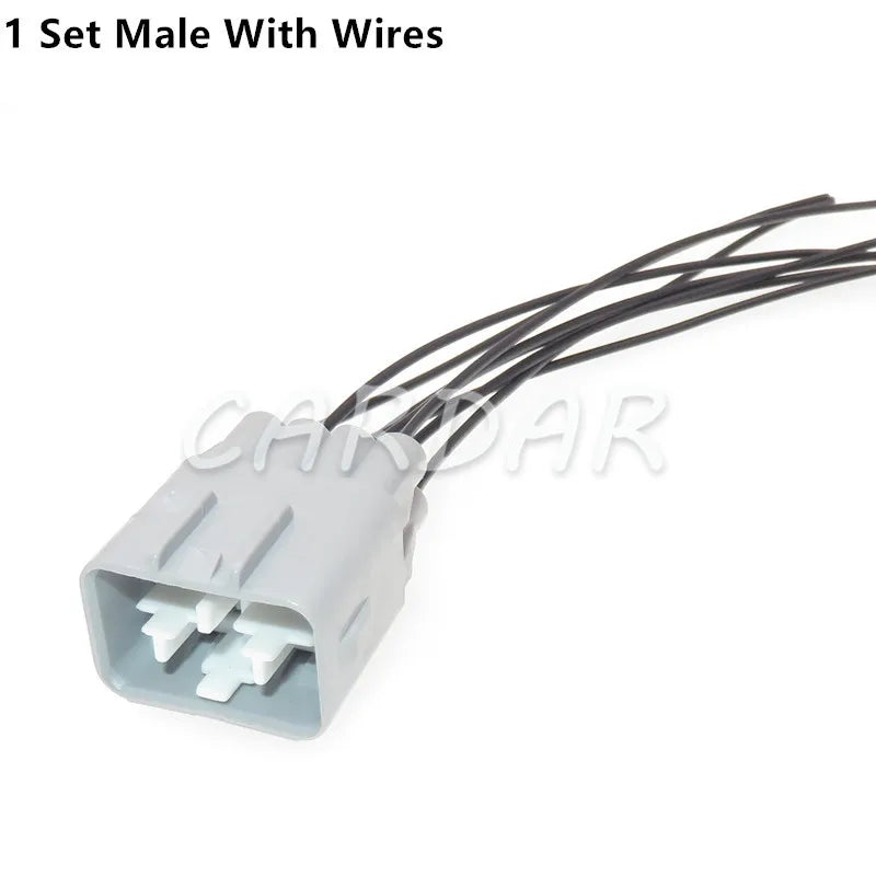 8 Pin 7283-1288-40 Car Headlight Cable Socket Waterproof Light Lamp Connector Plug For Toyota
