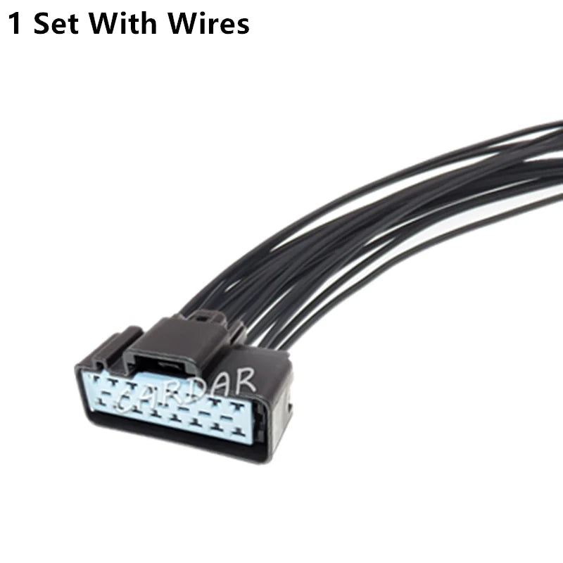 16 Pin 13780071 Automobile Wire Harness Plastic Housing Electrical Socket Auto Unsealed Connector With Terminal